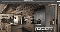 Desktop Screenshot of die-kueche.de