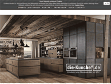 Tablet Screenshot of die-kueche.de